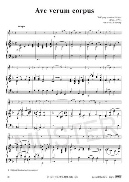 Produktbild: Alte Meister f&uuml;r Querfl&ouml;te und Klavier/Orgel