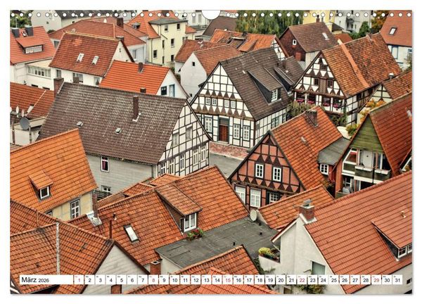 Produktbild: BURGDORFER ANSICHTEN (Wandkalender 2026 DIN A3 quer), CALVENDO Monatskalender