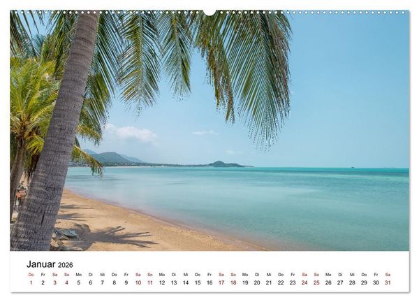 Produktbild: Die sch&ouml;nsten Inseln Thailands (Wandkalender 2026 DIN A2 quer), CALVENDO Monatskalender