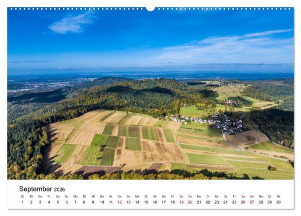 Produktbild: Das Alb- und Moosalbtal (Wandkalender 2026 DIN A2 quer), CALVENDO Monatskalender