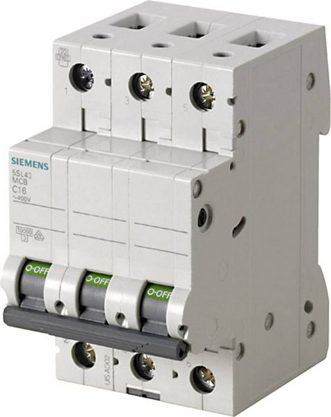 Produktbild: Siemens 5SL43206 5SL4320-6 Leitungsschutzschalter 3polig 20A 400V