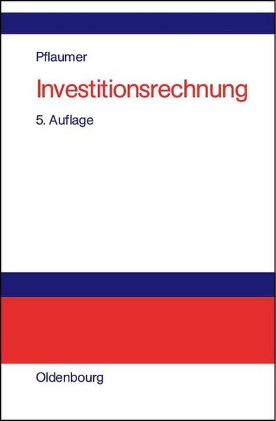 Produktbild: Investitionsrechnung