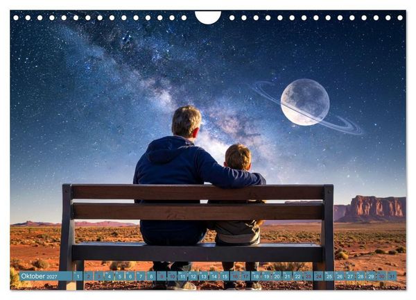 Produktbild: Die Sehnsucht nach den Sternen (Wandkalender 2027 DIN A4 quer), CALVENDO Monatskalender