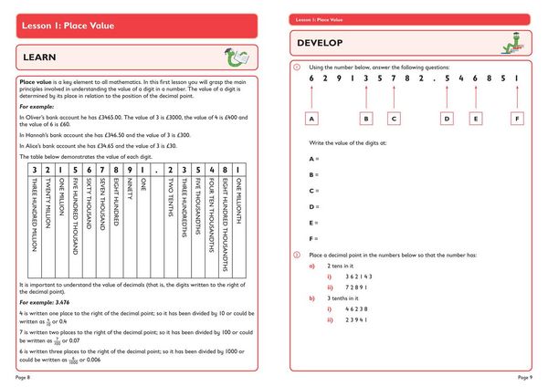 Produktbild: 11+ Maths Arithmetic and Word Problems Support and Practice Workbook