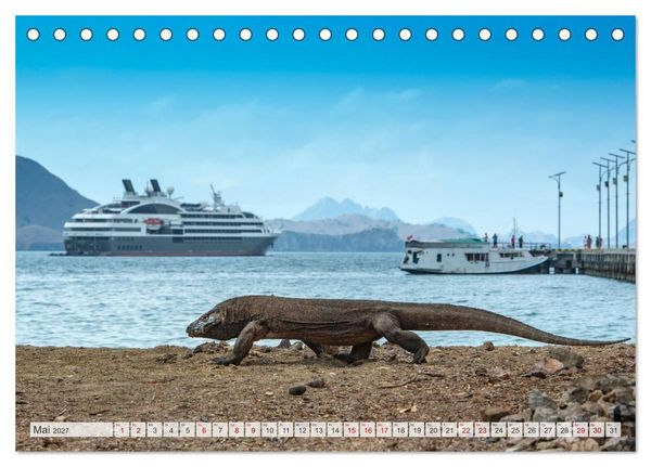 Produktbild: Drachen: Geheimnisvolles Tierreich (Tischkalender 2027 DIN A5 quer), CALVENDO Monatskalender