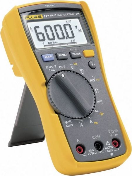 Produktbild: Fluke 117 Hand-Multimeter digital CAT III 600V Anzeige (Counts): 6000