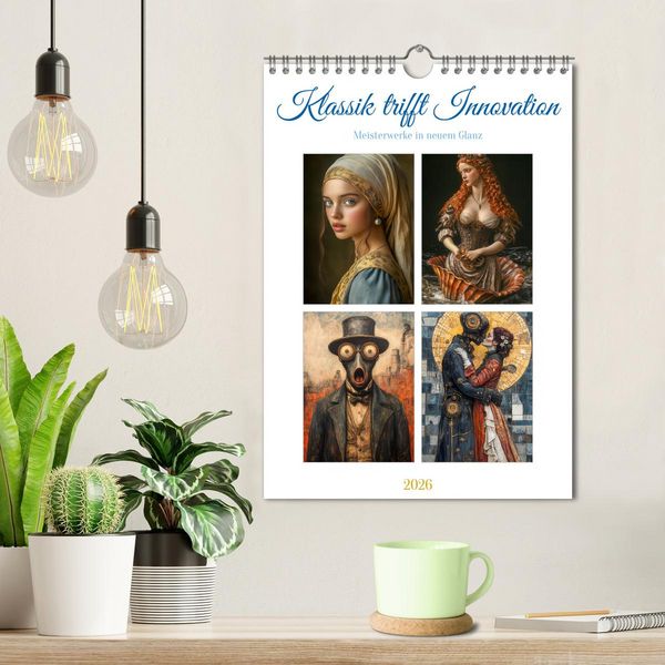 Produktbild: Klassik trifft Innovation (Wandkalender 2026 DIN A4 hoch), CALVENDO Monatskalender