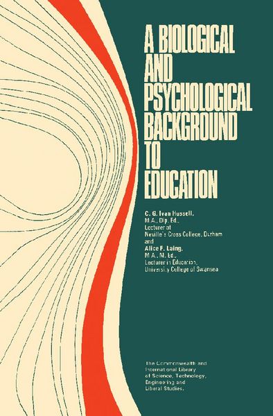 Produktbild: A Biological and Psychological Background to Education