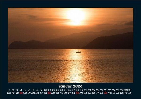 Produktbild: Die sch&ouml;nsten Meereslandschaften 2026 Fotokalender DIN A5