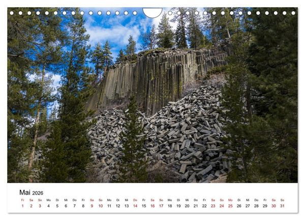 Produktbild: Naturparadiese zwischen Los Angeles und Las Vegas (Wandkalender 2026 DIN A4 quer), CALVENDO Monatskalender