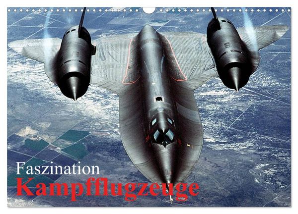 Produktbild: Faszination Kampfflugzeuge (Wandkalender 2026 DIN A3 quer), CALVENDO Monatskalender