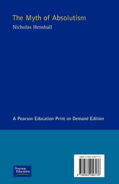 Produktbild: The Myth of Absolutism