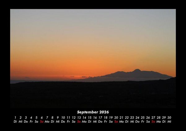 Produktbild: Landschaftskalender 2026 Fotokalender DIN A3
