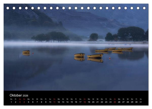 Produktbild: Wales (Tischkalender 2026 DIN A5 quer), CALVENDO Monatskalender
