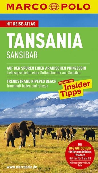Produktbild: MARCO POLO Reisef&uuml;hrer Tansania, Sansibar