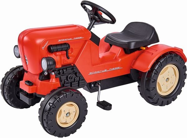 Produktbild: BIG 800056560 - BIG Porsche-Diesel-Junior Traktor, Kindertraktor, Trettraktor