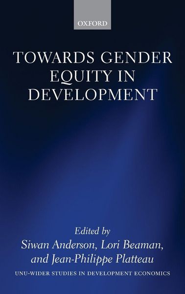 Produktbild: Towards Gender Equity in Development