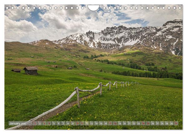 Produktbild: Fascinating Dolomite Alps (Wall Calendar 2026 DIN A4 landscape), CALVENDO 12 Month Wall Calendar