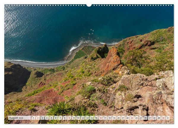 Produktbild: Madeira - eine Rundreise (Wandkalender 2026 DIN A2 quer), CALVENDO Monatskalender