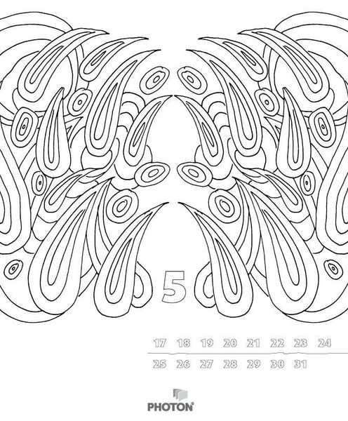 Produktbild: MALKALENDER "Kreativ"