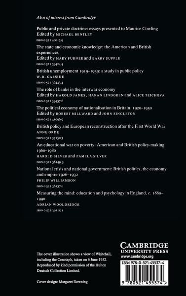 Produktbild: The Boundaries of the State in Modern Britain