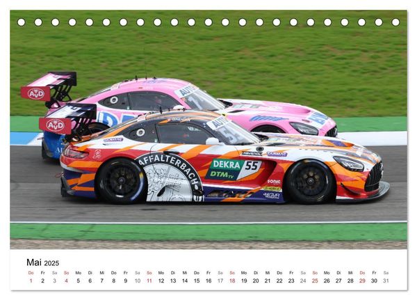 Produktbild: Deutsche Tourenwagen (Tischkalender 2025 DIN A5 quer), CALVENDO Monatskalender