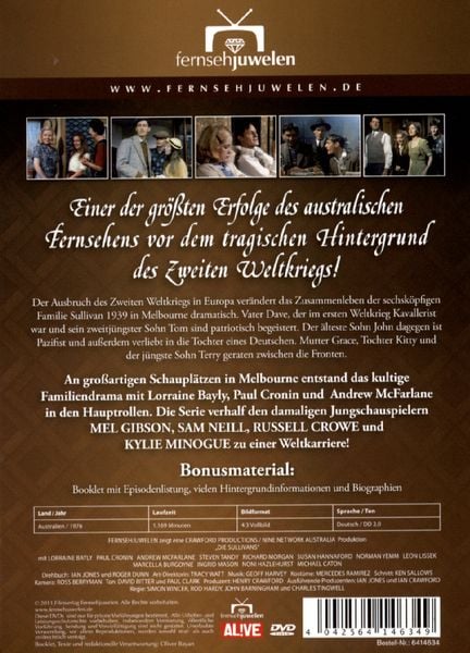 Produktbild: Die Sullivans - Staffel 1/Folge 1-50 [7 DVDs]
