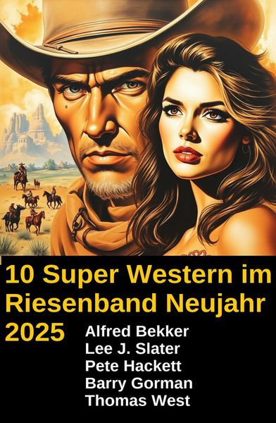 Produktbild: 10 Super Western im Riesenband Neujahr 2025