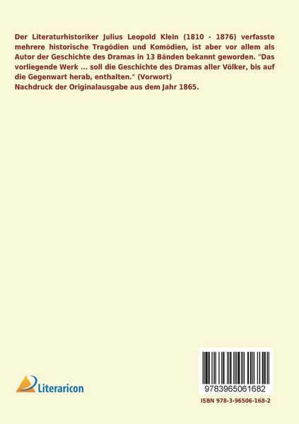 Produktbild: Geschichte des Dramas