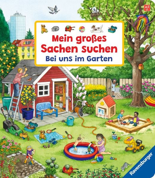 Produktbild: Mein gro&szlig;es Sachen suchen: Bei uns im Garten