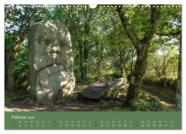 Produktbild: Mysteri&ouml;se Megalithen (Wandkalender 2026 DIN A3 quer), CALVENDO Monatskalender