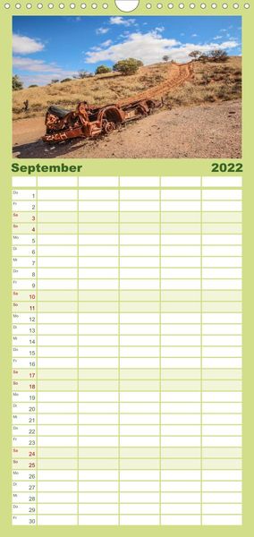 Produktbild: Outback Life - Australien - Familienplaner hoch (Wandkalender 2022 , 21 cm x 45 cm, hoch)