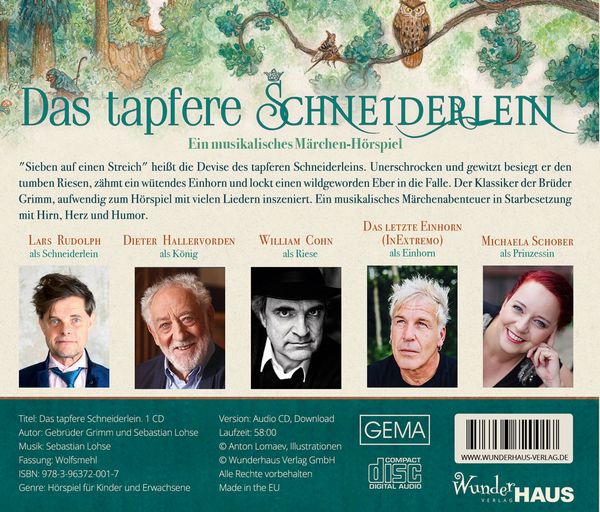 Produktbild: Das tapfere Schneiderlein