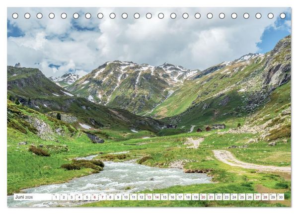 Produktbild: Das Clar&eacute;e-Tal - die wondersch&ouml;ne Begegnung mit der Natur (Tischkalender 2026 DIN A5 quer), CALVENDO Monatskalender
