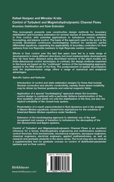 Produktbild: Control of Turbulent and Magnetohydrodynamic Channel Flows