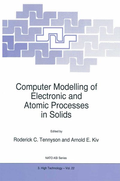 Produktbild: Computer Modelling of Electronic and Atomic Processes in Solids