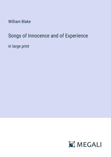 Produktbild: Songs of Innocence and of Experience