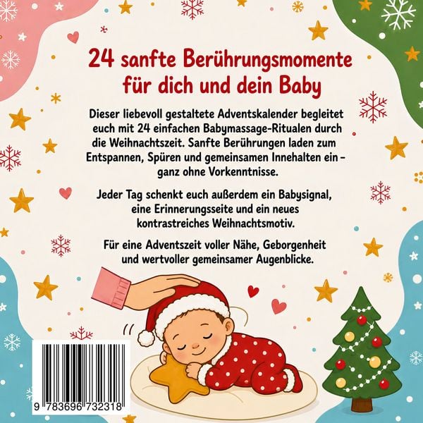 Produktbild: Mein Baby Adventskalender inkl. 24 sanfte Babymassage-Rituale