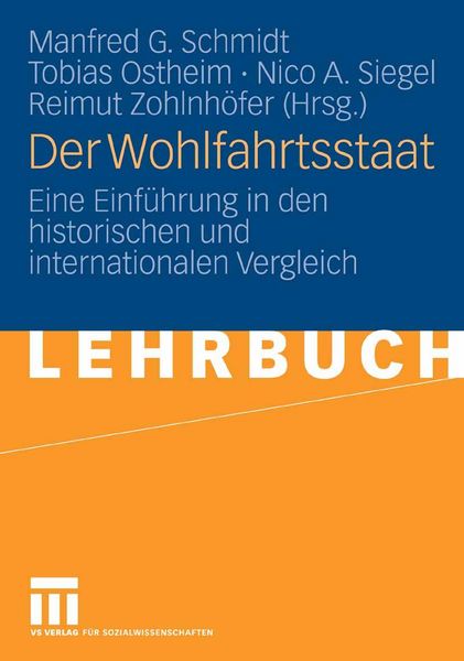 Produktbild: Der Wohlfahrtsstaat