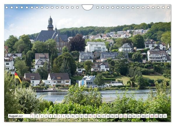 Produktbild: Ruhrtal mit Lennetal - Radland Deutschland (Wandkalender 2027 DIN A4 quer), CALVENDO Monatskalender