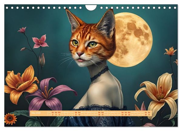 Produktbild: A Year of the Uncanny (Wall Calendar 2026 DIN A4 landscape), CALVENDO 12 Month Wall Calendar