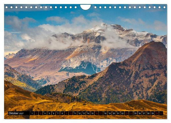 Produktbild: Sellagruppe. Dolomiten (Wandkalender 2027 DIN A4 quer), CALVENDO Monatskalender