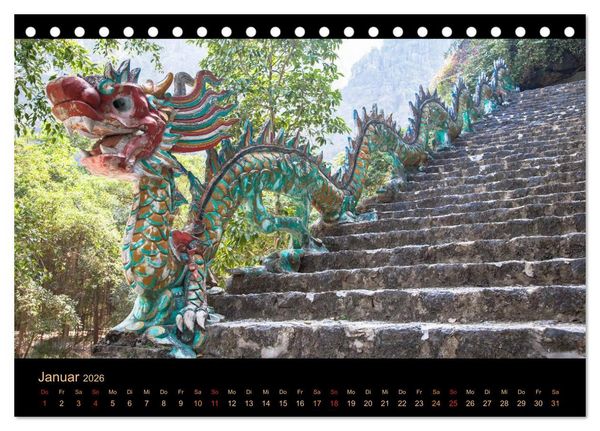 Produktbild: EXOTISCHES S&Uuml;DOSTASIEN (Tischkalender 2026 DIN A5 quer), CALVENDO Monatskalender