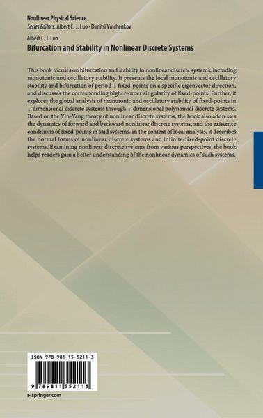 Produktbild: Bifurcation and Stability in Nonlinear Discrete Systems