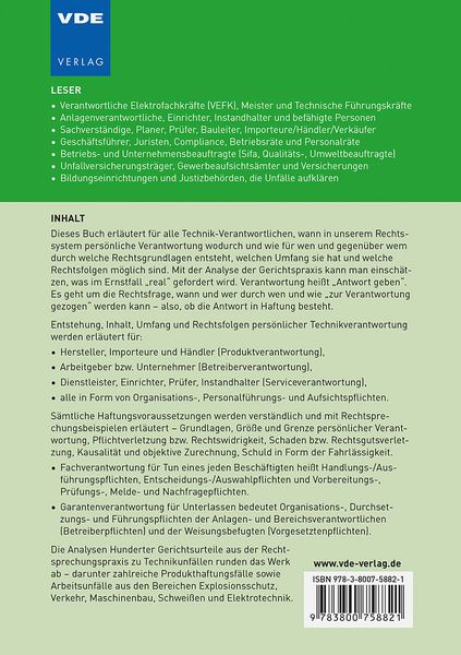 Produktbild: Technik-Verantwortung