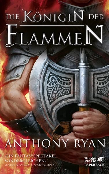 Die Königin der Flammen, Taschenbuch von Anthony Ryan, Klett Cotta