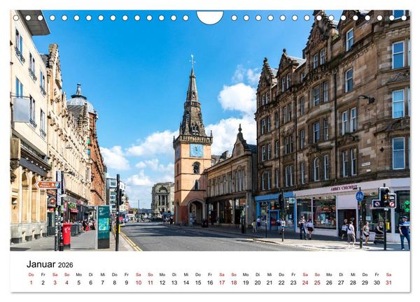 Produktbild: Faszination Glasgow (Wandkalender 2026 DIN A4 quer), CALVENDO Monatskalender
