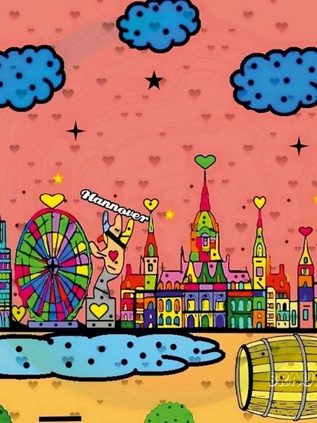 Produktbild: CALVENDO Puzzle Hannover 1000 Teile Puzzle hoch | 1000 Teile Lege-Gr&ouml;&szlig;e 64 &times; 48 cm Foto-Puzzle f&uuml;r gl&uuml;ckliche Stunden
