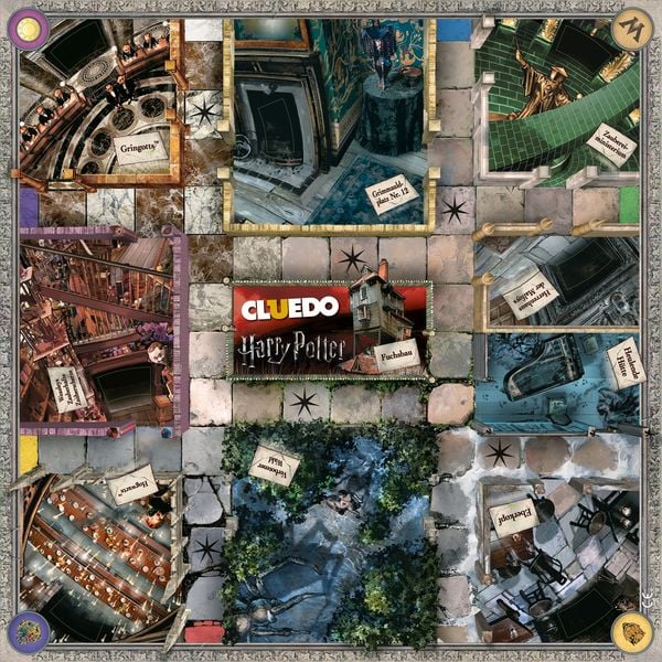 Winning Moves 11767 - Harry Potter, Cluedo, Collectors Edition weiß 2019