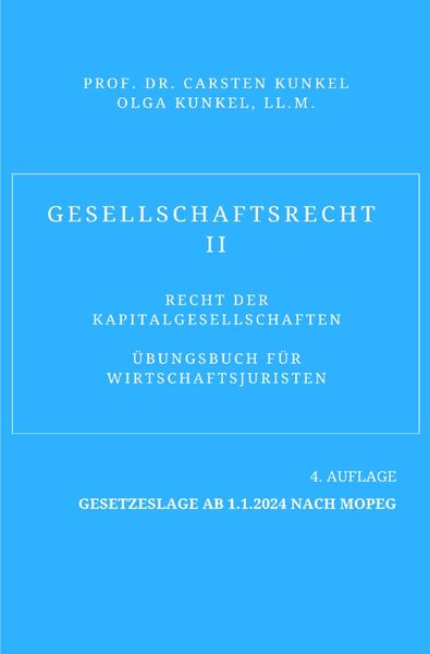 Produktbild: Gesellschaftsrecht II